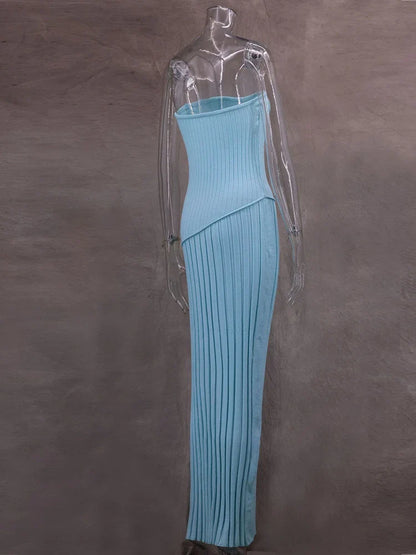 Ashlea Blue Maxi Dress