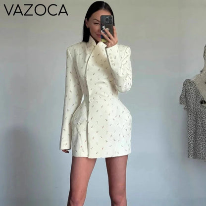 Floral Blazer Dress