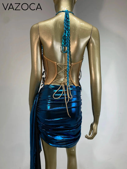 Katrina Sequins Skirt Set
