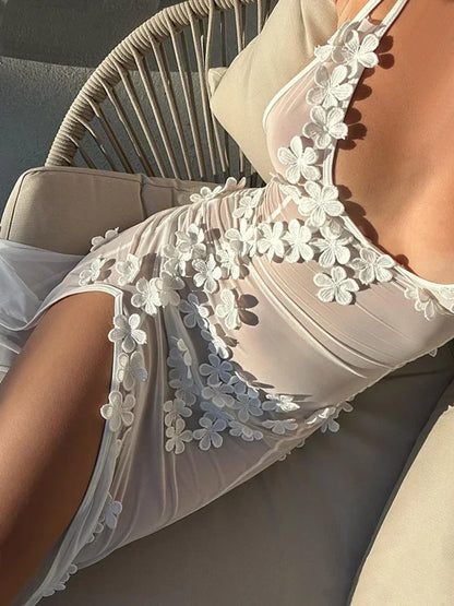 Florantina Mesh Maxi Dress