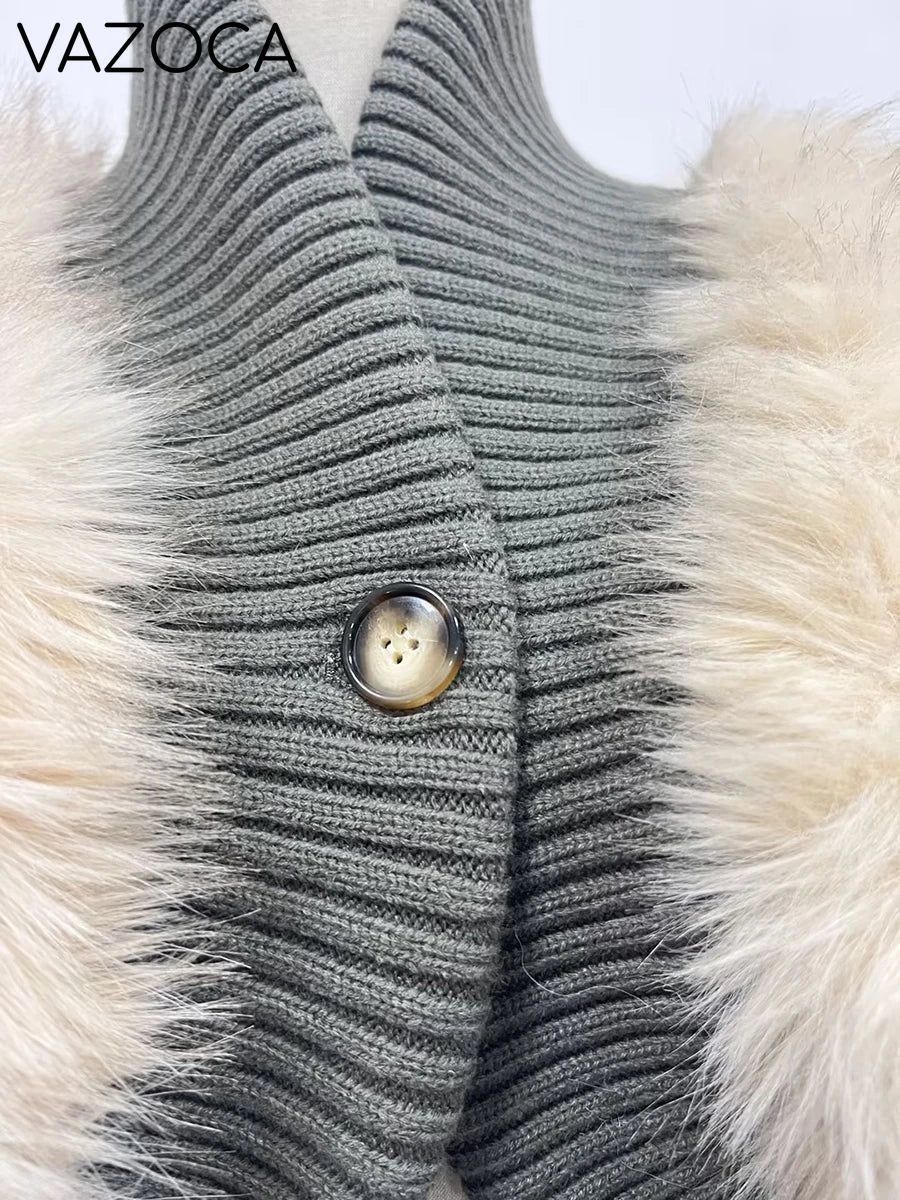 Fur Luxurious Crop Vest