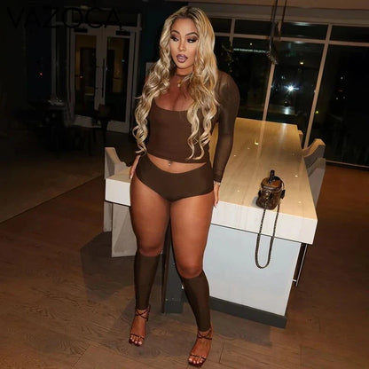 Bare Intentions 3-Piece Mesh Set
