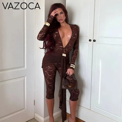 Jana Mesh Jumpsuit