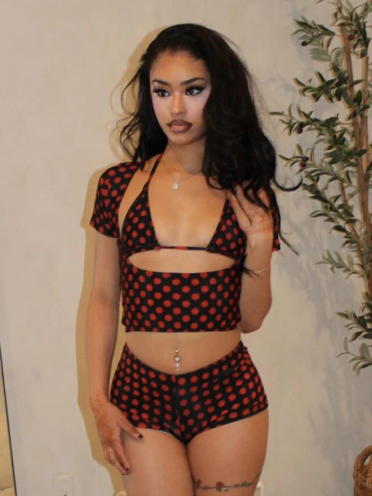 Polka Short Set