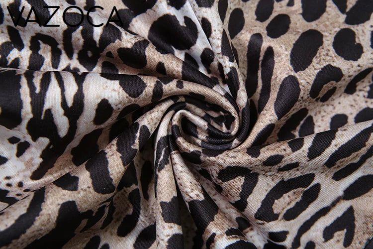 Peach Leopard Jumpsuit