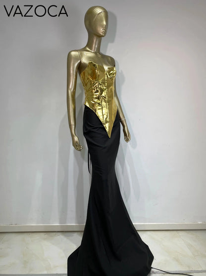 Amaya Elegant Maxi Skirt Set