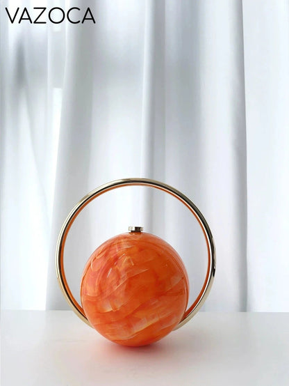 Round Ball Luxury Purse