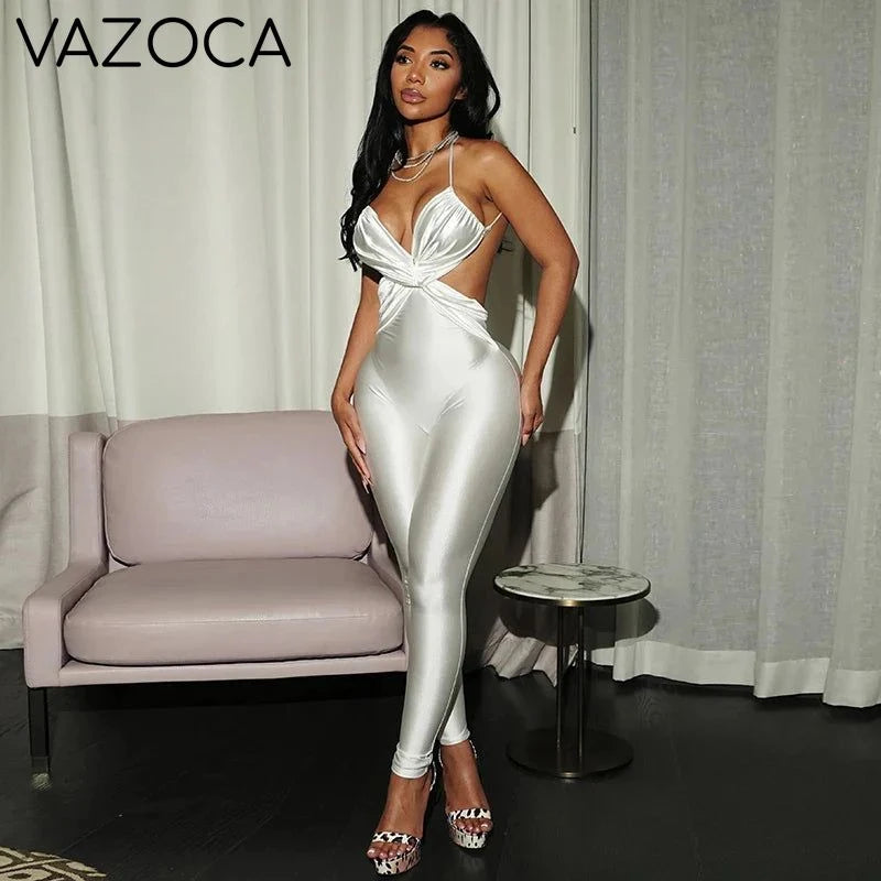 Calissa Backless Jumpsuits