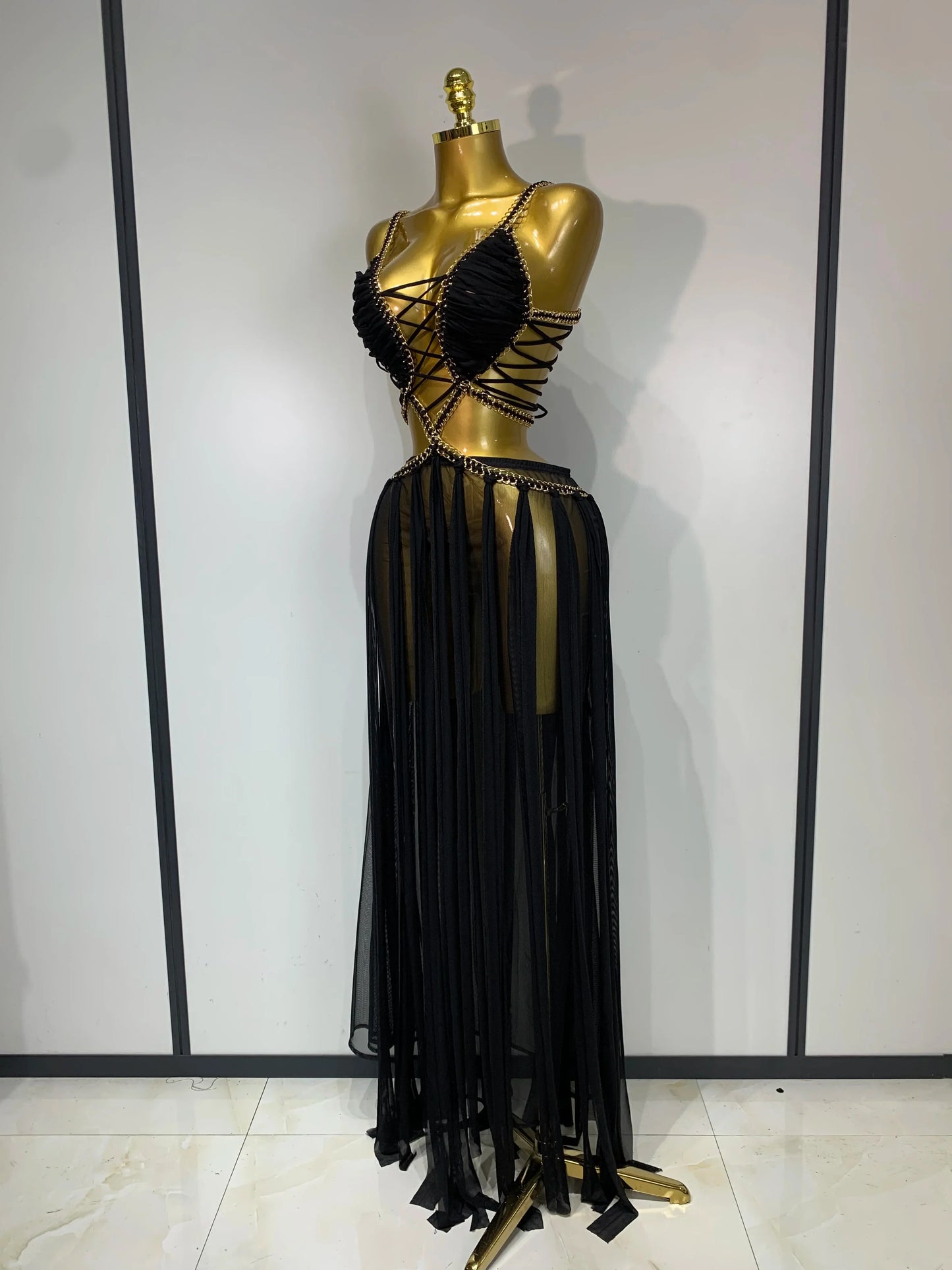 Celena Backless Maxi Dress