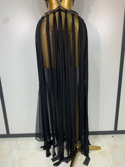 Celena Backless Maxi Dress