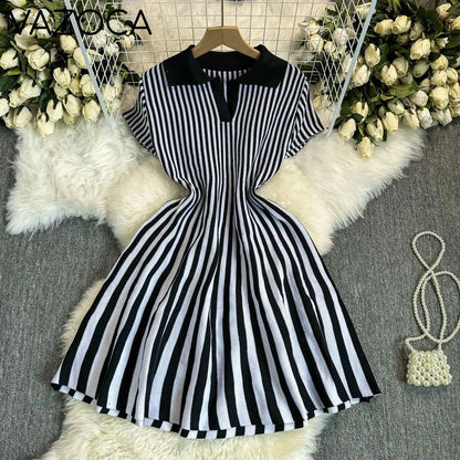 Vintage Knitted Mini Dress