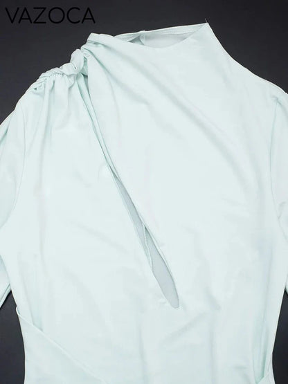 Anila Ruched Mini Dress
