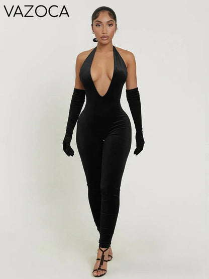 Shelli V-Neck Jumpsuit