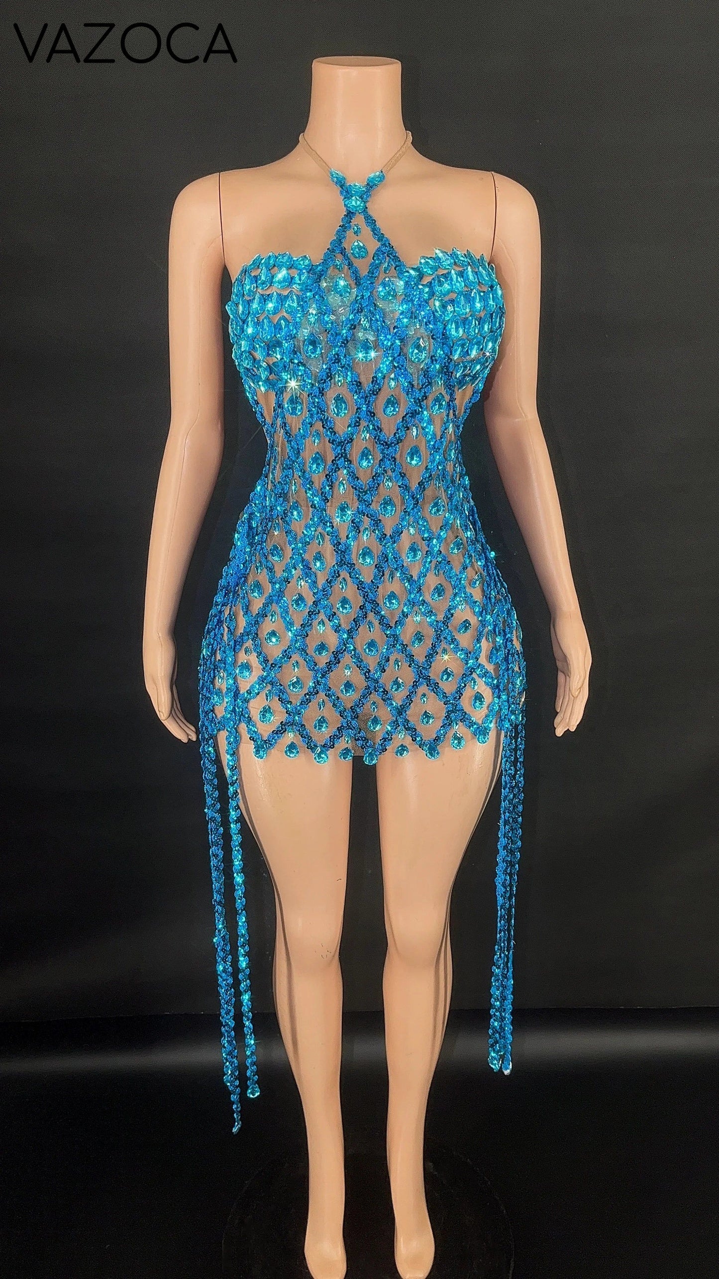 Diamonds In The Sky Mini Dress Set