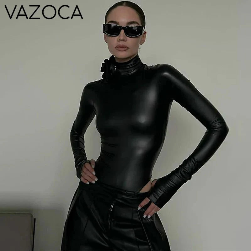 Long Autumn Tumbhole Bodysuit