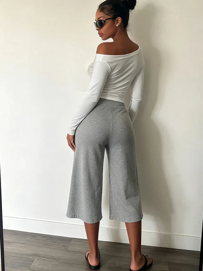 Anita Crop Pants Set