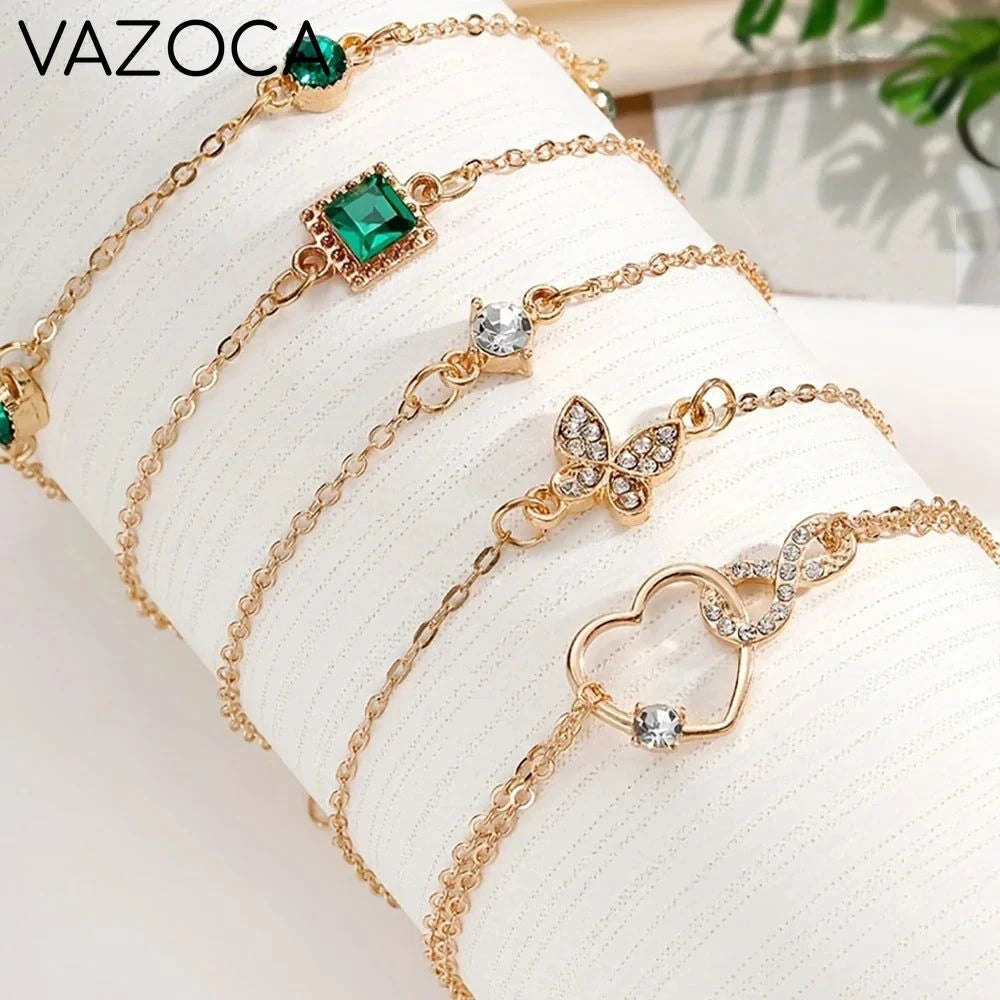 5pcs Vintage Bracelet Set