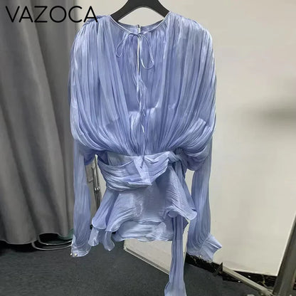 Maritza Tunic Mini Dress LIGHTBLUE