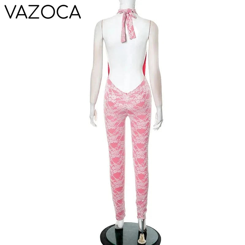 Shayna Mesh Jumpsuit