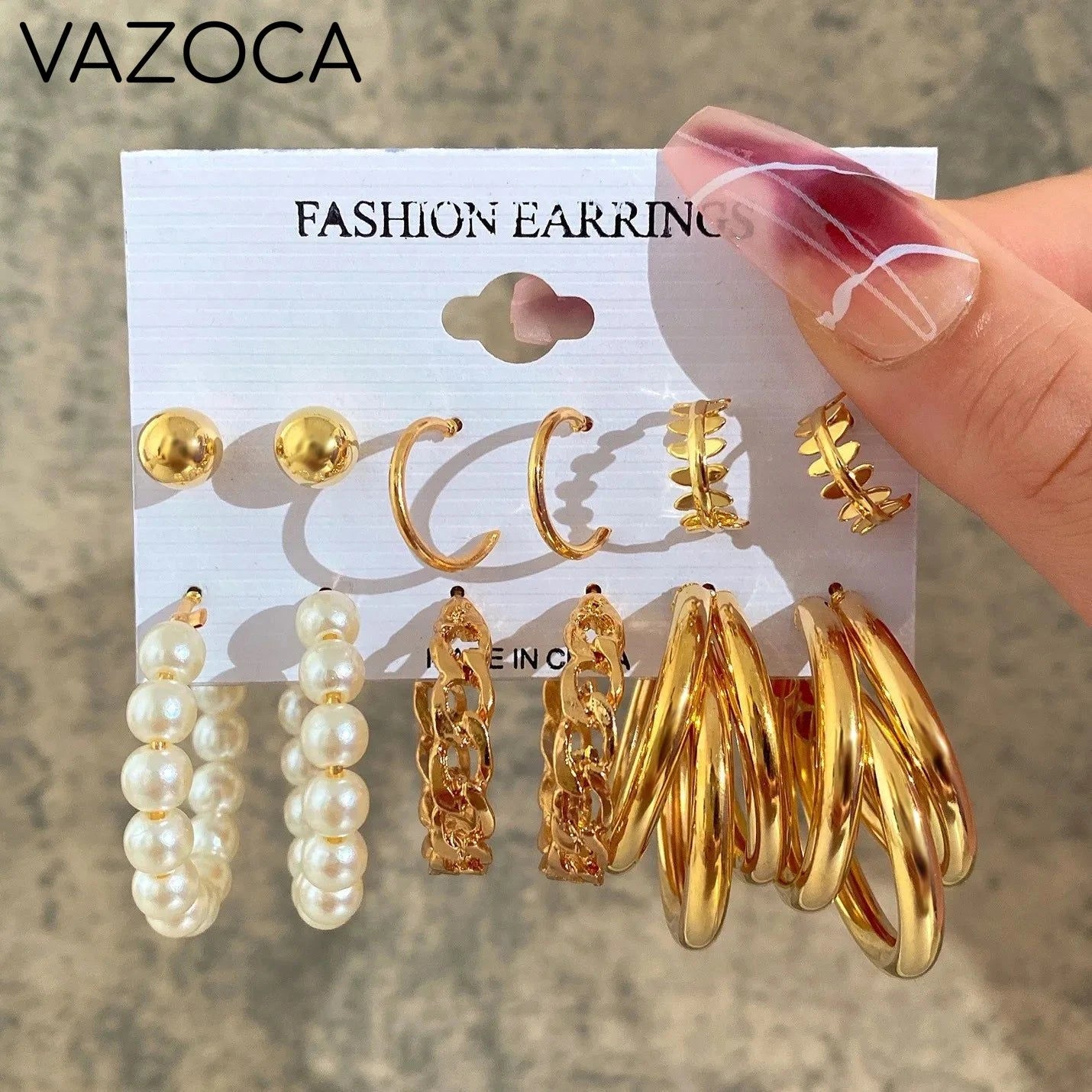 Bohemia Vintage Hoop Earring Set