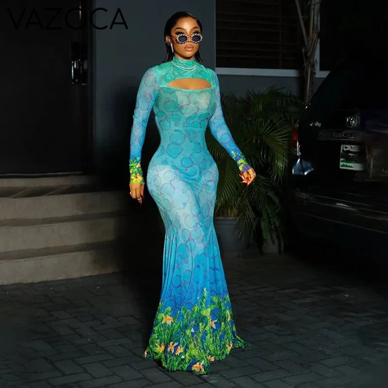Garden Nights Maxi Dress