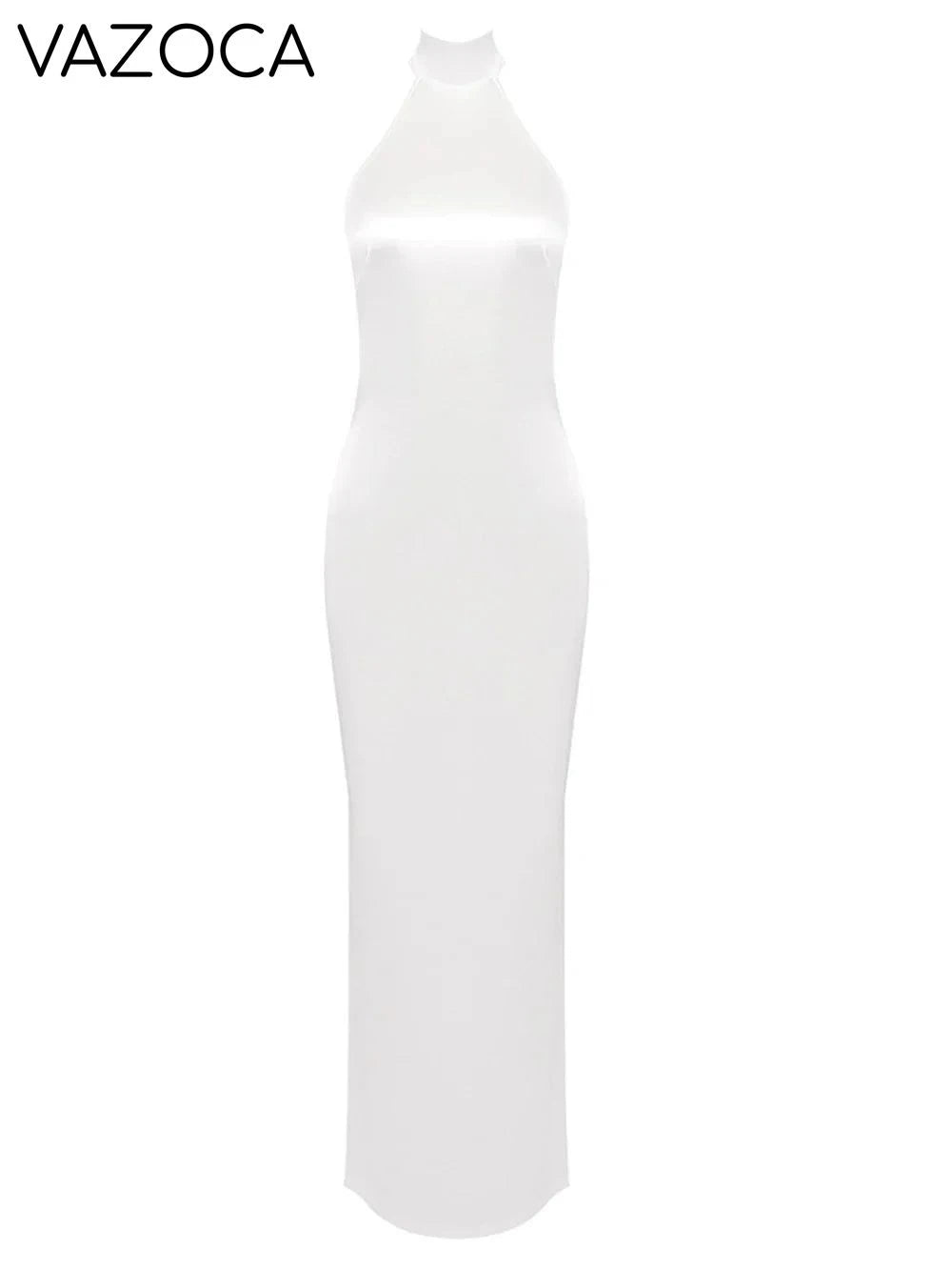 Pearl Backless Maxi Dress