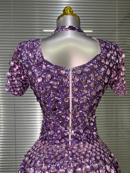 Life Of The Party Sequins Dress