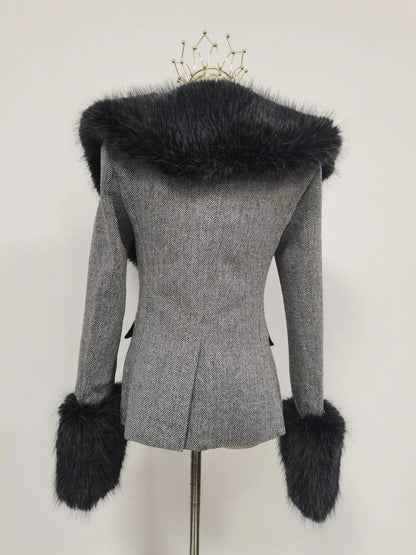 Margarete Fur Blazer