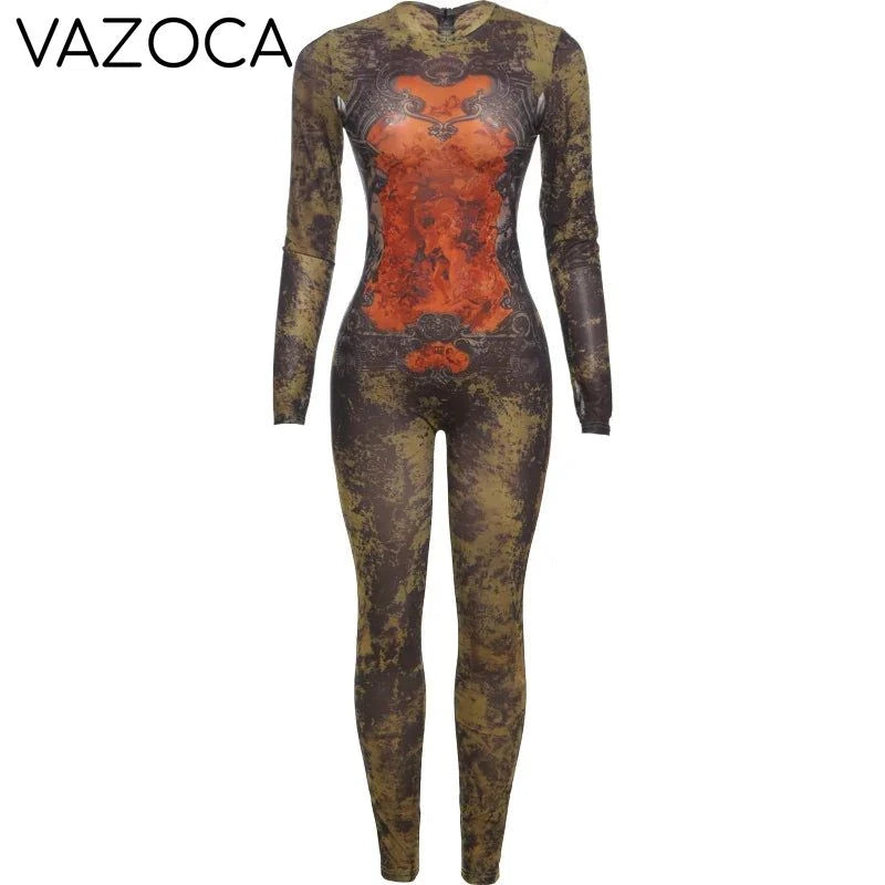 Serenity Tie-Dye Print Jumpsuit