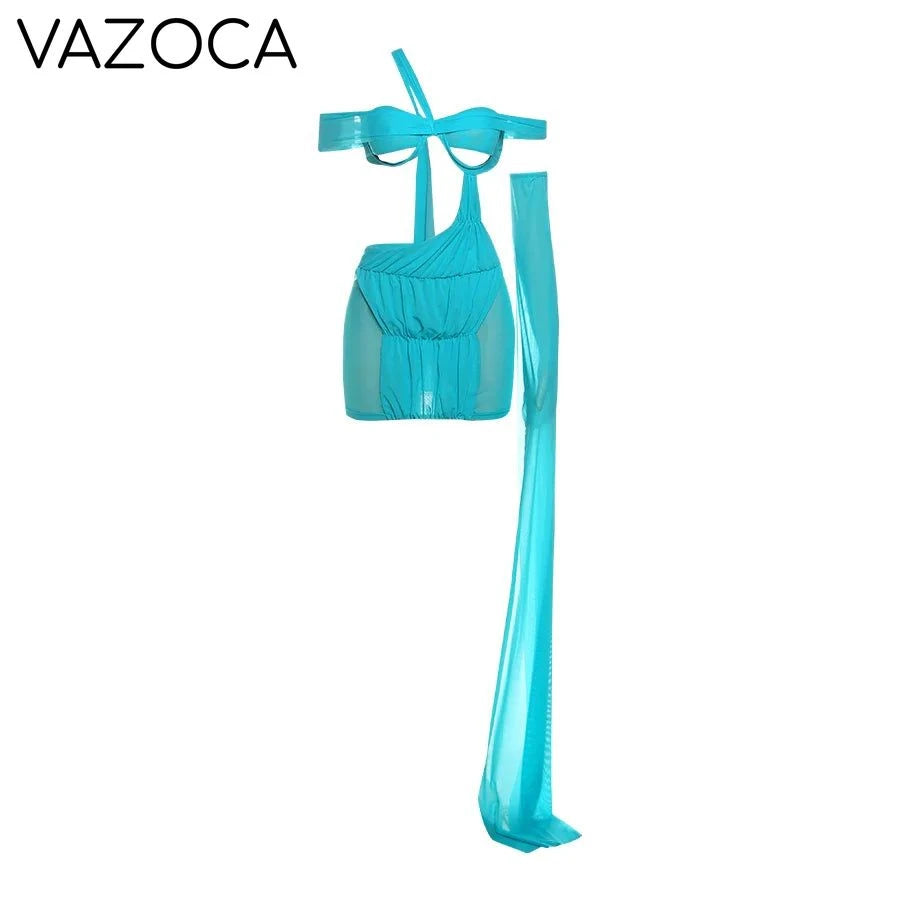 Nadia Mesh Dress