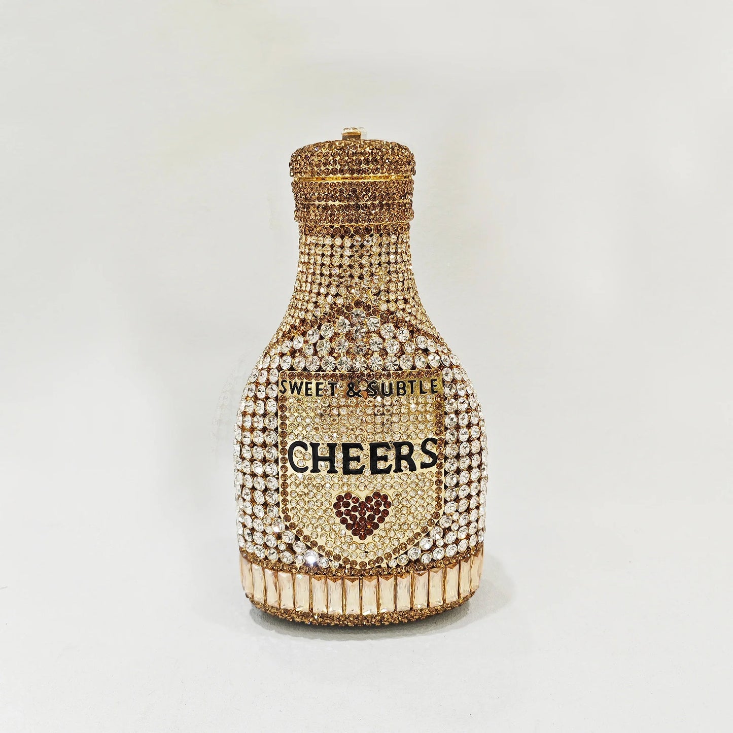 Cheers Crystal Clutch Purse
