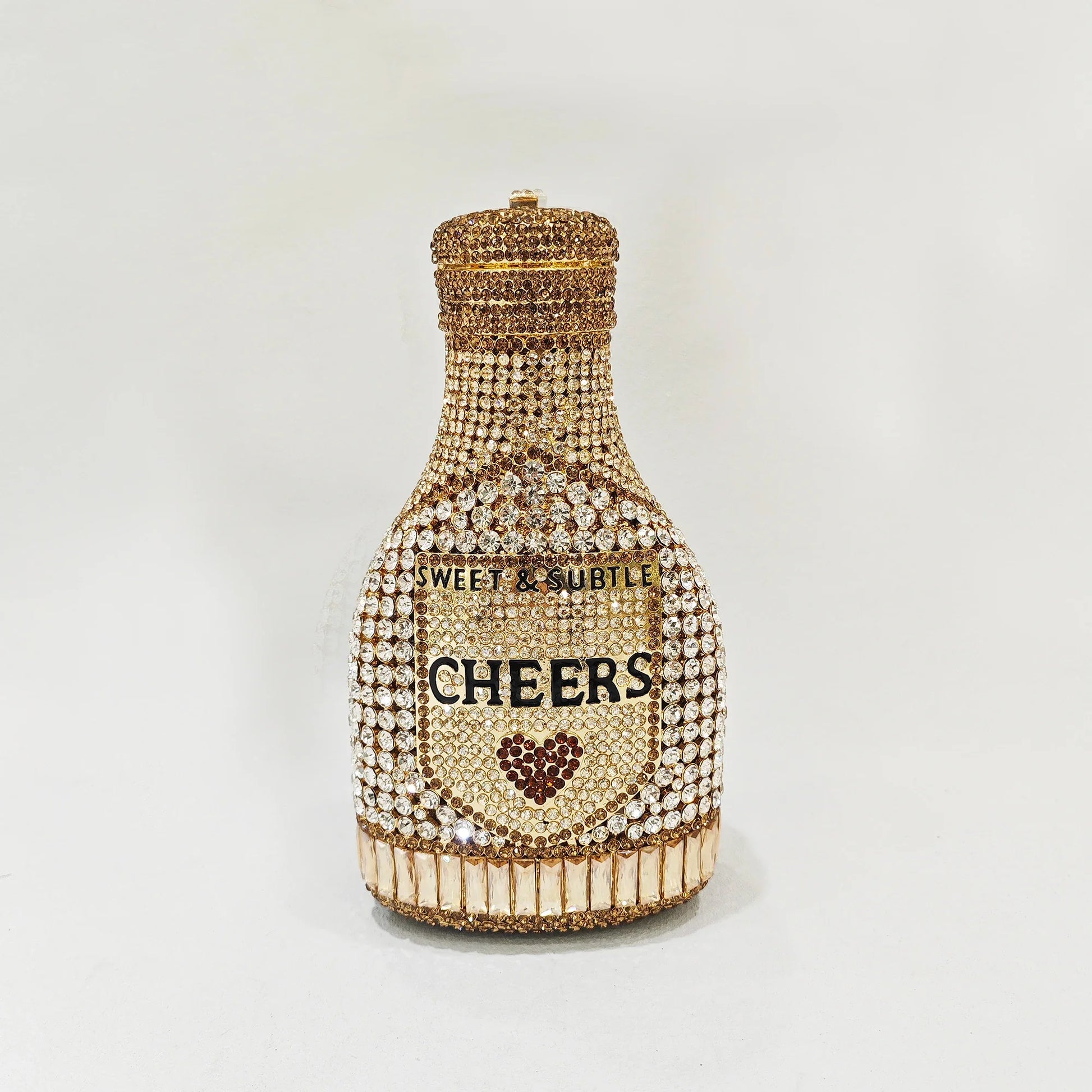 Cheers Crystal Clutch Purse