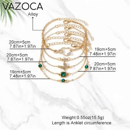 5pcs Vintage Bracelet Set