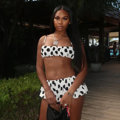 Polka Dot Short Set
