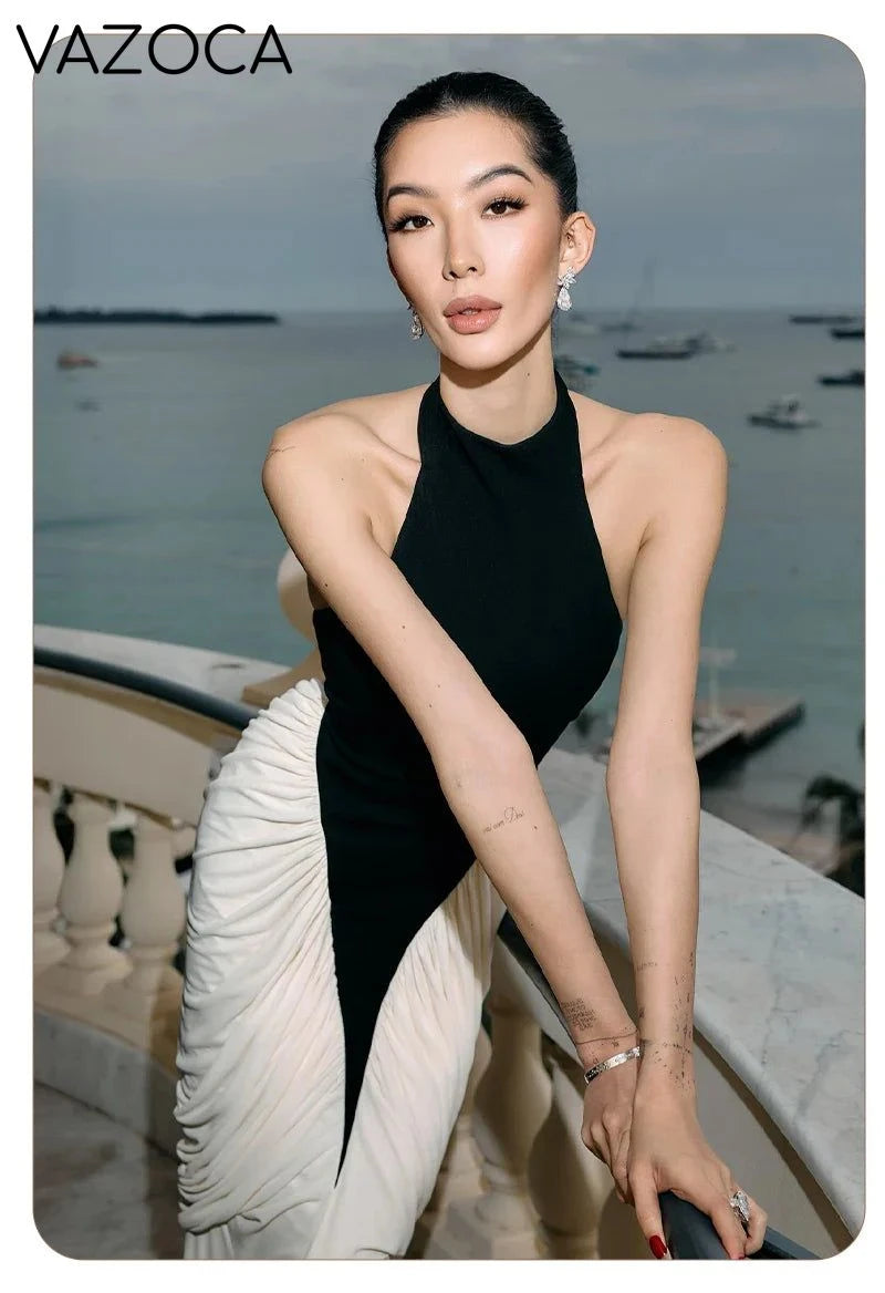 Lorie Ruched Bandage Maxi Dress