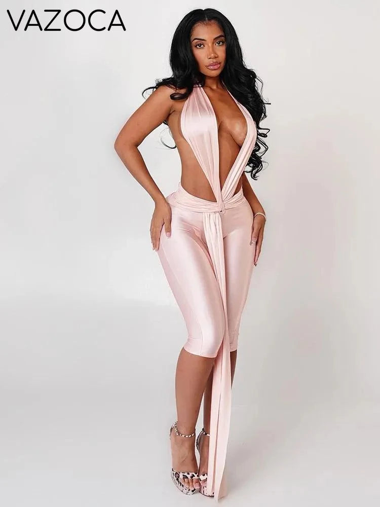 Wanda Backless Romper