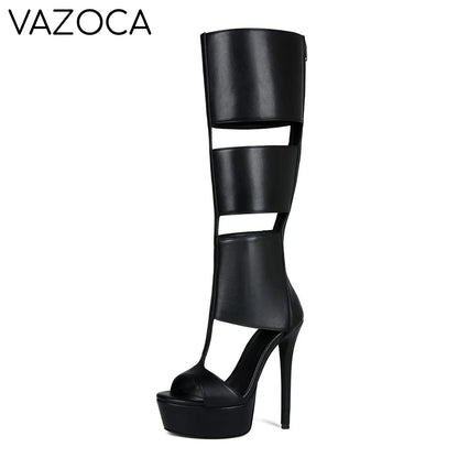 Icon Platform High Heel Boots