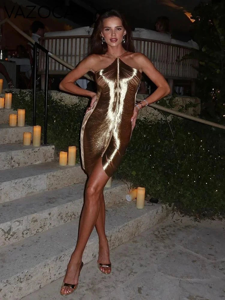 Silky Bodycon Dress