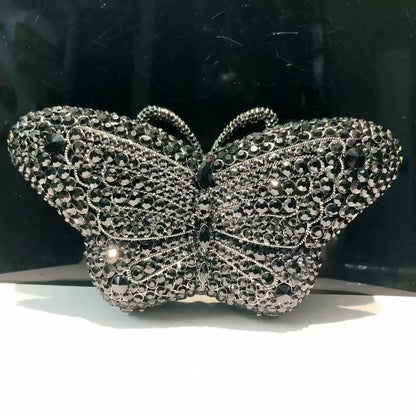 Luxury Butterfly Rhinestone Bag