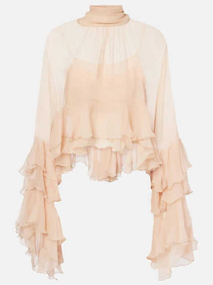 Krista Ruffles Blouse