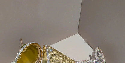 Cherry Goblet Rhinestone Clutch Bag