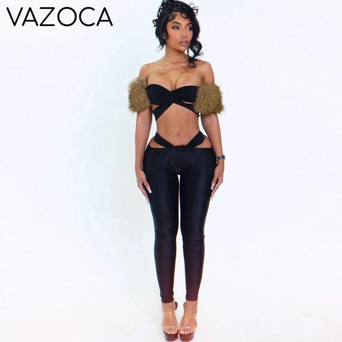 Faux Fur Cutout Set