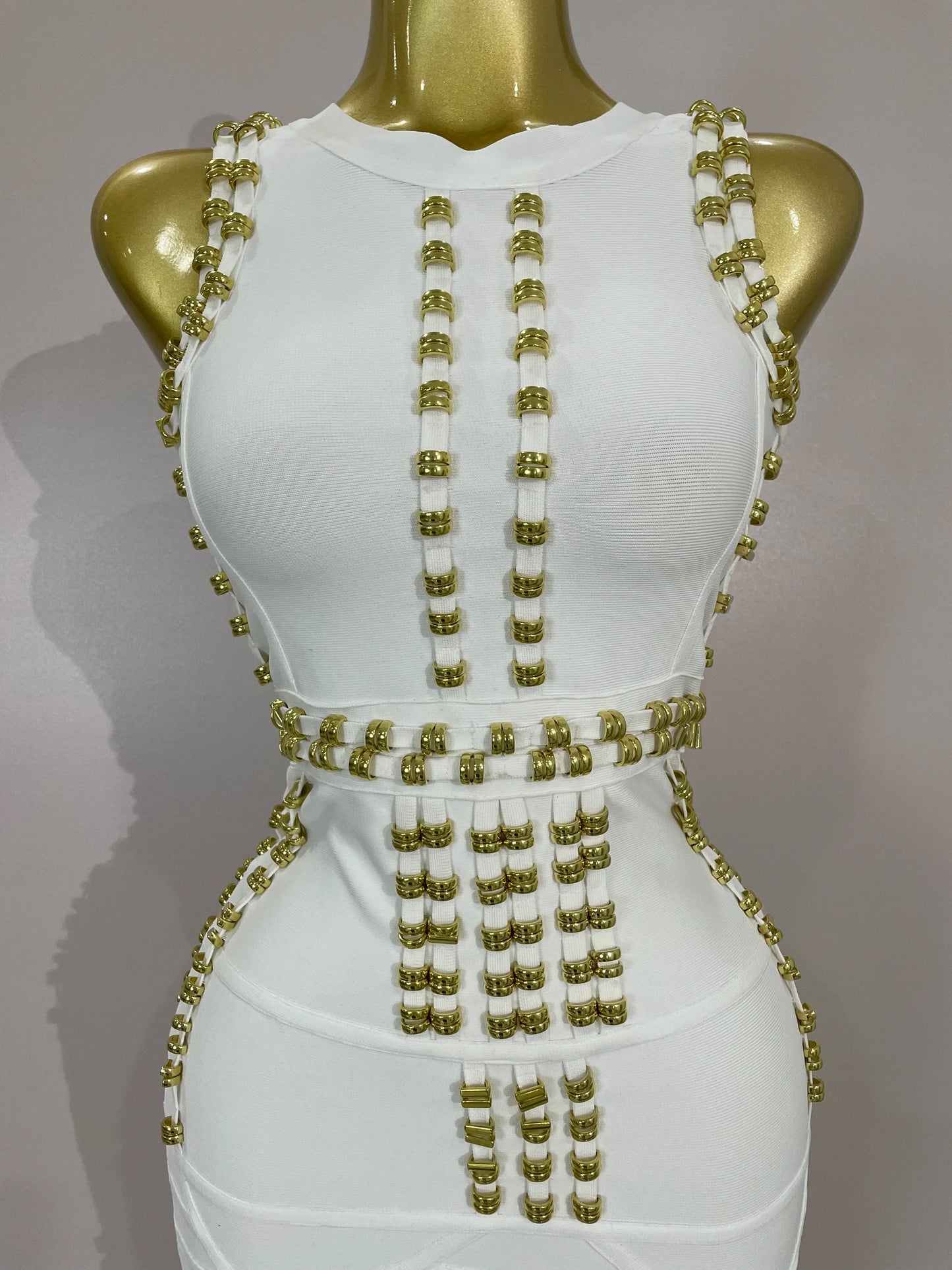 Hollywood Bandage Midi Dress