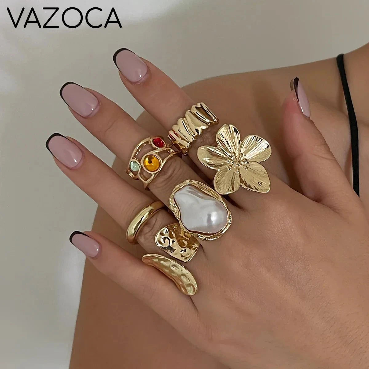 6pcs Elegant Rings