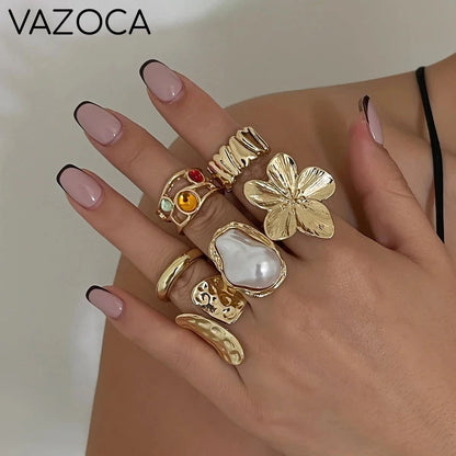 6pcs Elegant Rings