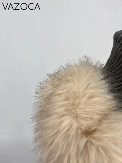 Fur Luxurious Crop Vest