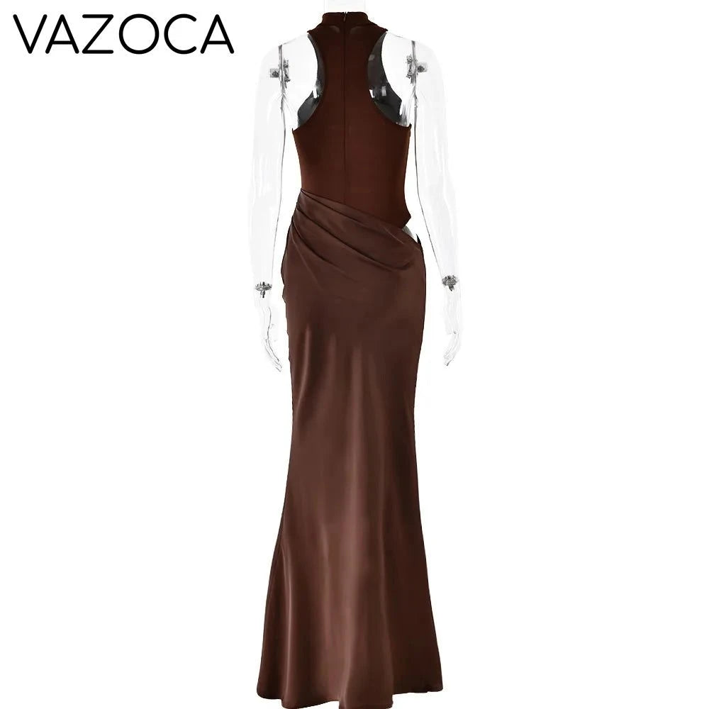 Kassi Turtleneck Maxi Dress