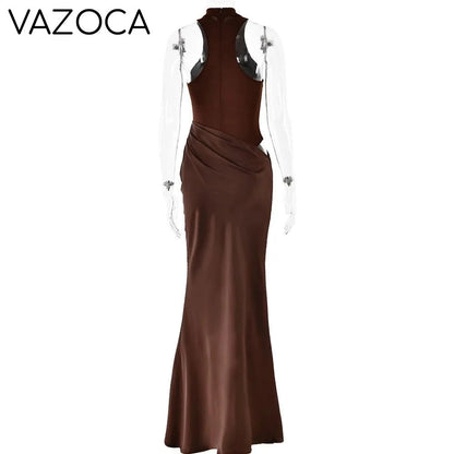 Kassi Turtleneck Maxi Dress