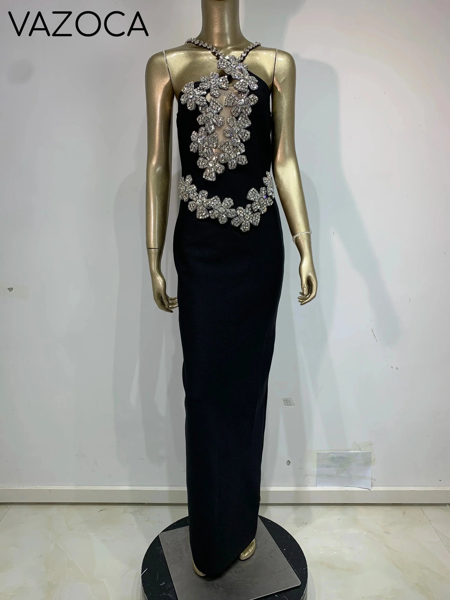Anita Bodycon Bandage Maxi Dress