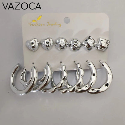 12Pcs Vintage Earrings Set